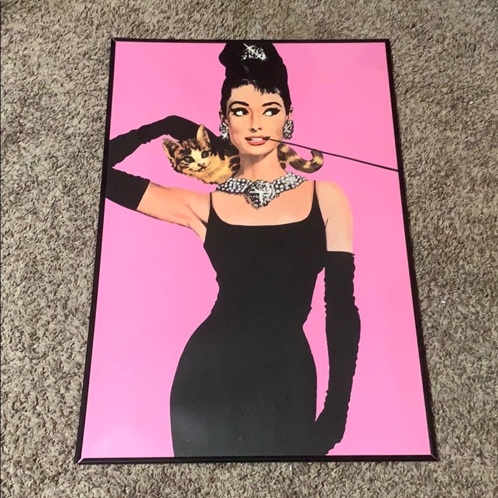 24x30 In. Audrey Hepburn Poster